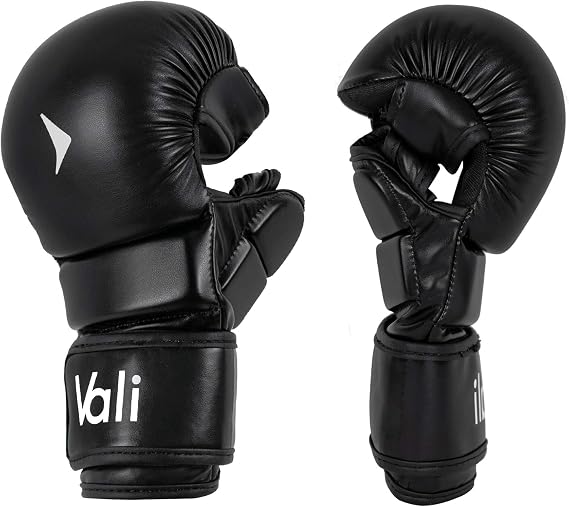 Vali MMA Hybrid Gloves Shooter for Sparring Grappling Training in Martial Arts