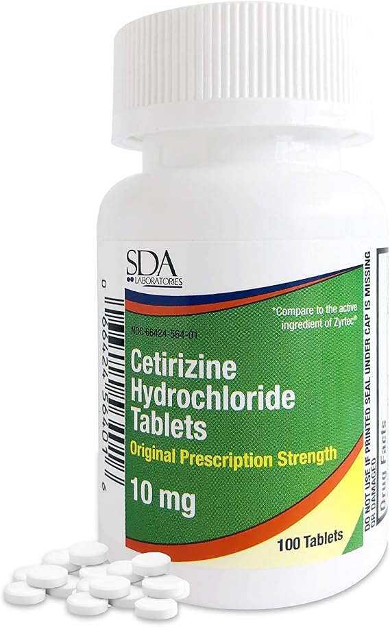 CETIRIZINE 10 MG TAB 100 [Health and Beauty]
