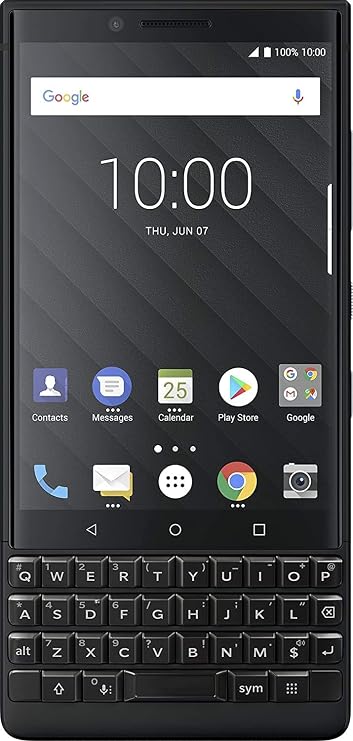 BlackBerry KEY2 BBF100-2 64GB Unlocked GSM Android SmartPhone - Black