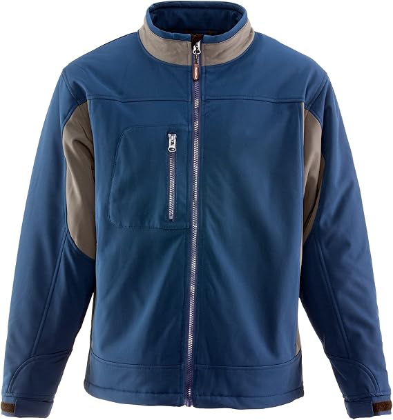 RefrigiWear Insulated Work Jacket for Men, Rated to -20F, Water Resistant | Built for Extreme Cold, Construction Jacket, Heat-Reflective Lining, 400g Insulation, Easy-Move Shell, 4 Zip Pockets