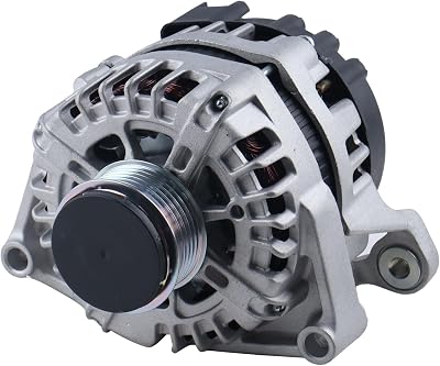 Alternator 130A 12V CW 5-Groove Clutch Pulley Compatible with 2012-2015 Chevy Cruze,2016 Cruze Limited,L4 1.4L,13581891 11654N
