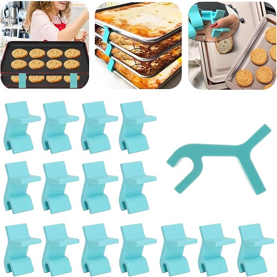 Saving Harvest Baking Sheet Stackers - Stacking Clips for Cookie & Freeze Dryer Trays