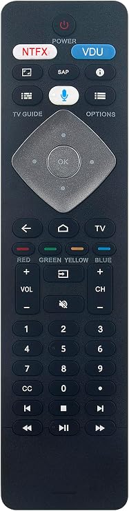 BT800 Replace Remote w Voice Assistance Compatible with Philips Android TV