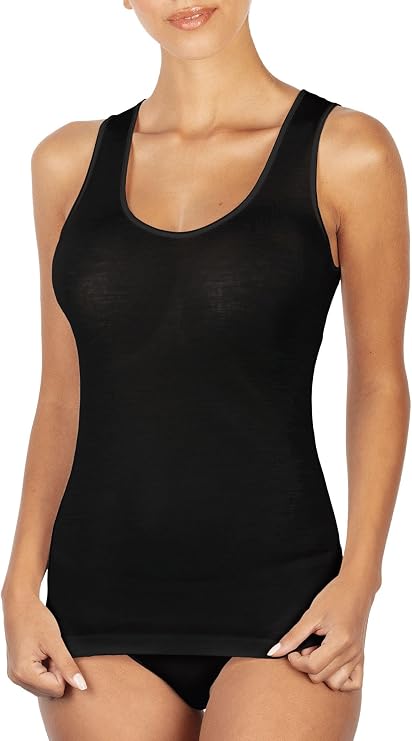 EGI Luxury Merino Wool Silk Tank Top. Proudly Made in Italy.(Art.141/145)