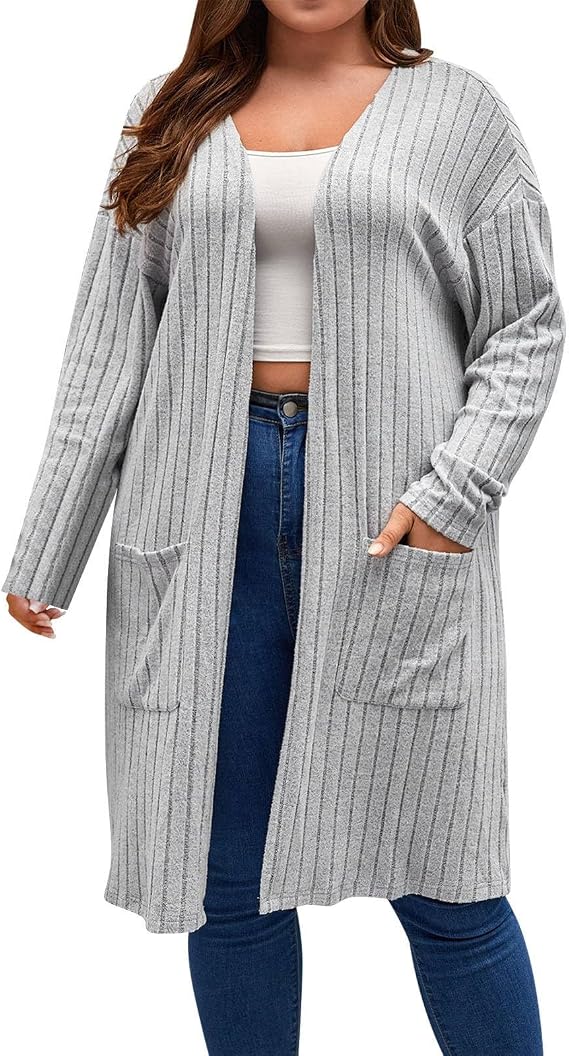 Lolvmvchi Women's Large Size Casual Long Long Sleeve Sweater Sweater Coat Lined Hoodie Zip Up Fleece J