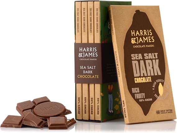 Sea Salt Dark Chocolate Bar 55%