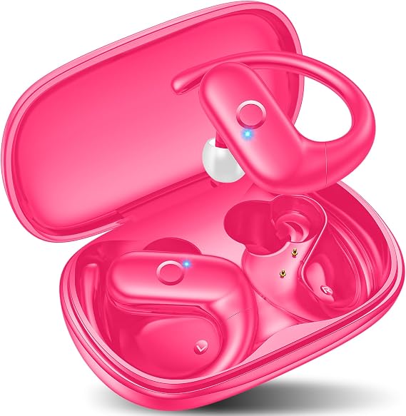 kurdene Wireless Earbuds Bluetooth Headphones Sport Over Ear Buds 60Hrs
