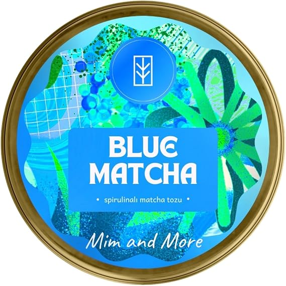 Blue Matcha - Mavi Spirulina Superfood Matcha Tozu, 25 Gr