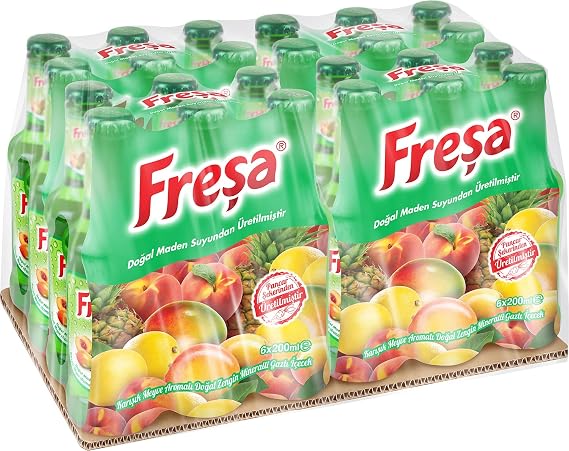Freşa Mixed Fruit Flavored Mineral Water 24 packs