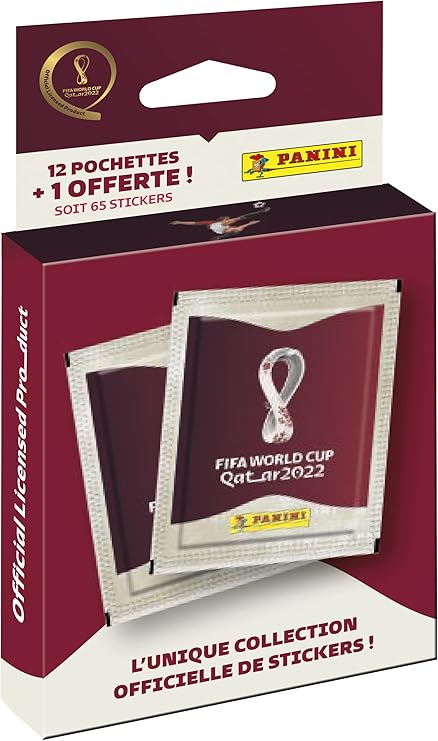 Panini FIFA World Cup Qatar 2022 - Blister 12 fundas + 1 regalo 004286KBF13