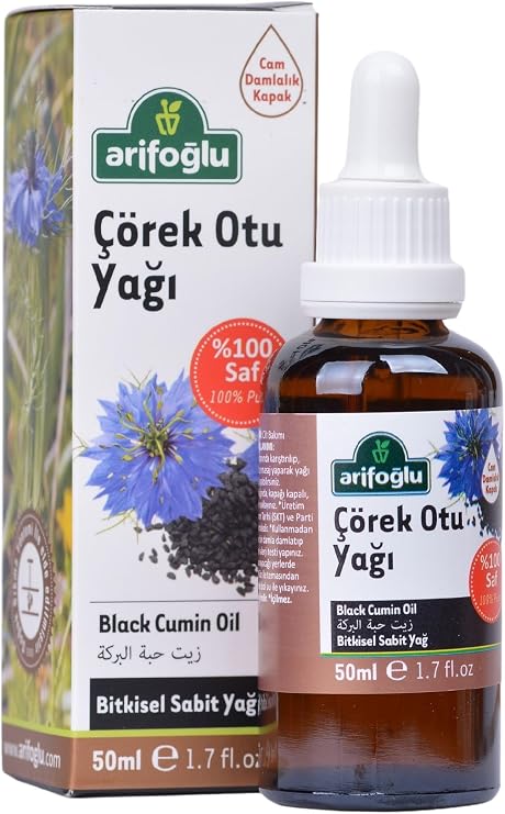 Arifoğlu Çörek Otu Yağı 50ml - Doğal Güç ve Yenilenme - Cilt ve Saç İçin Besleyici Etki
