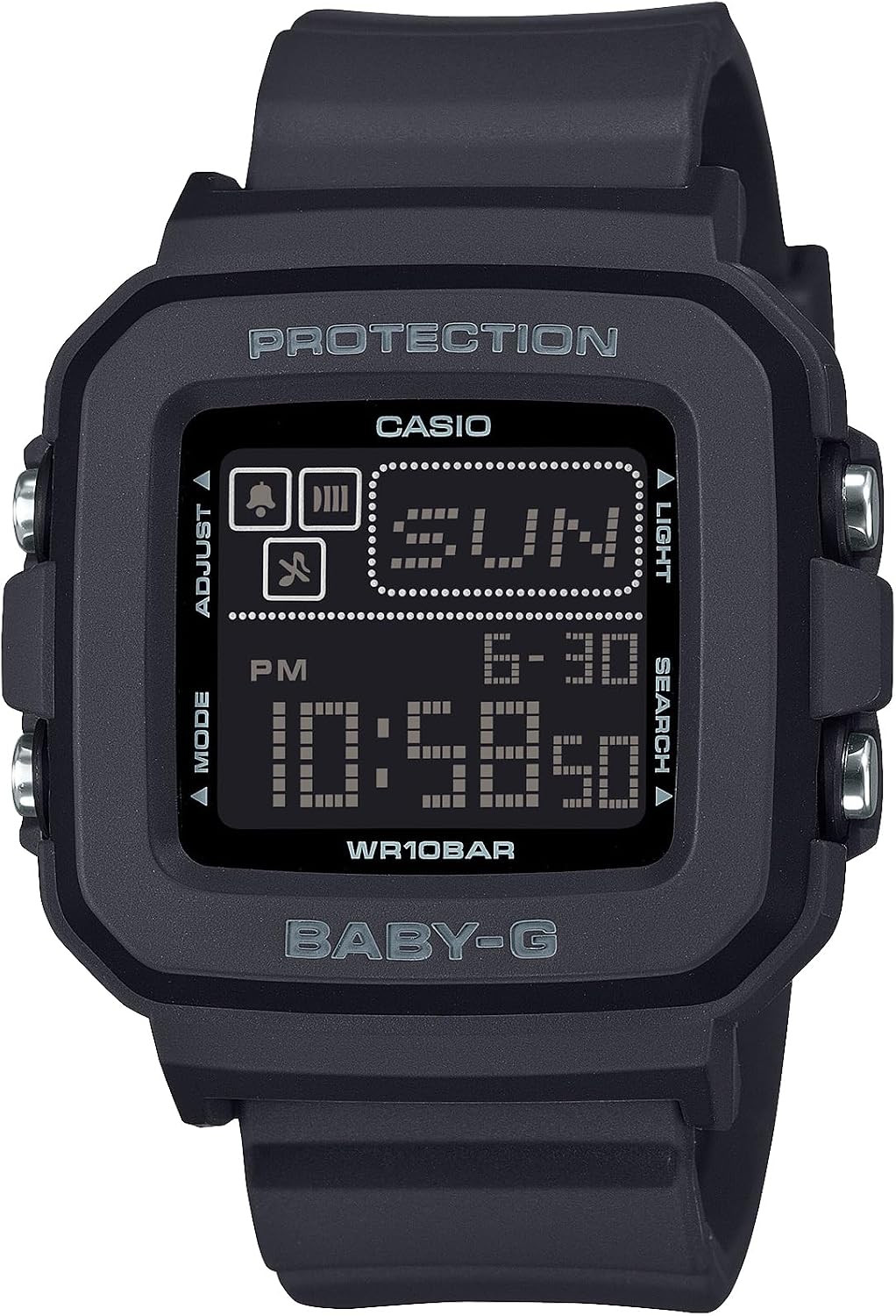 Casio Baby-G Domestic Regular ProductBGD-10 Watch, Black, sports