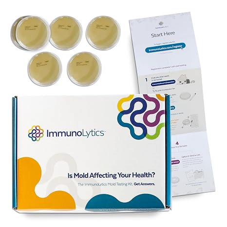 Mold Test Kit for Home 6-Plate DIY Mold & Black Mold Detection Test Surfaces, Air Quality & HVAC Optional Lab Analysis & Expert Consultation