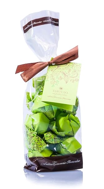 Antica Torroneria Piemontese Tartufi Dolci Pistacchio Bag 200 g