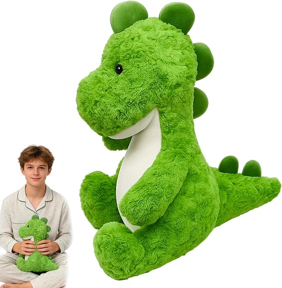 1‑Piece Dinosaur Plush Figure, Soft Stuffed Dinosaur Decor Ornament, Decorative Plush Accent for Home Interior, Novelty Present for Special Occasions