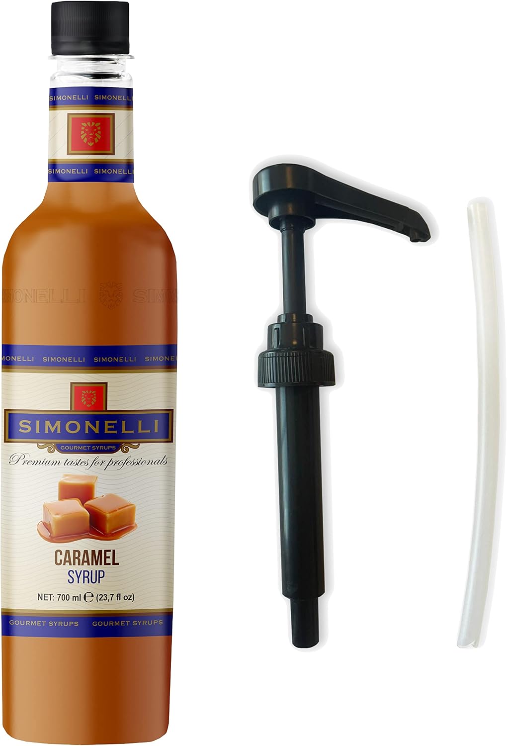 SIMONELLI Coffee Syrup Caramel Flavored 70 cl  PUMP