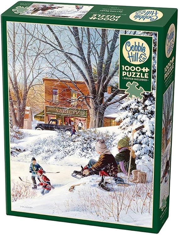 Cobble Hill 1000 Piece Puzzle - Getting Ready - Sample Poster Included
