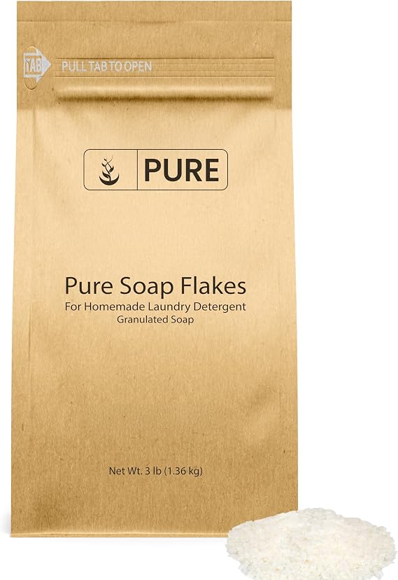 Pure Original Ingredients, Soap Flakes, 3 Lb