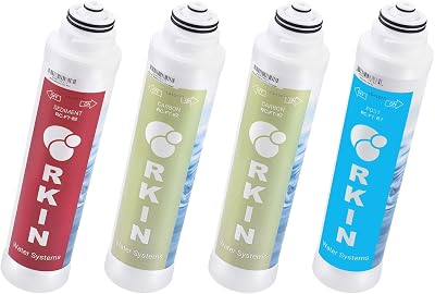 AlcaPure Flash Undersink Reverse Osmosis System Replacement Filters Kit by RKIN