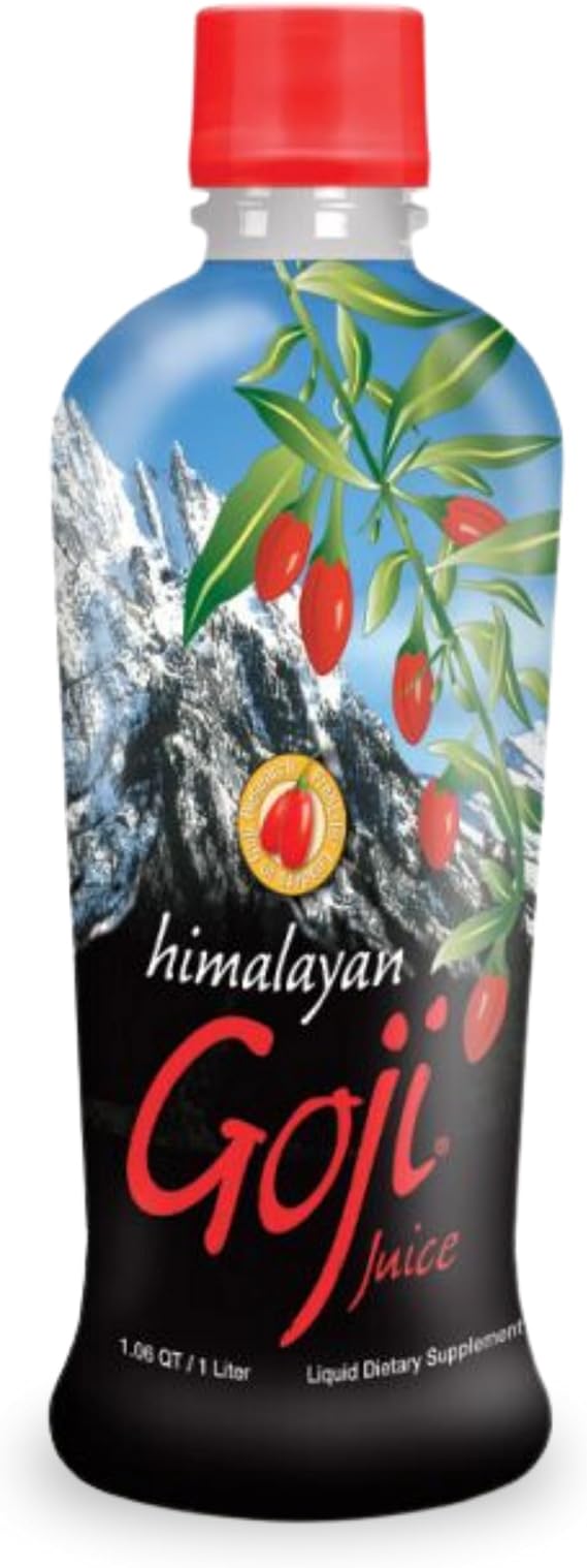 Youngevity Himalayan Goji Berry Juice, 100% Natural, No Added Sugar, 2-Pack