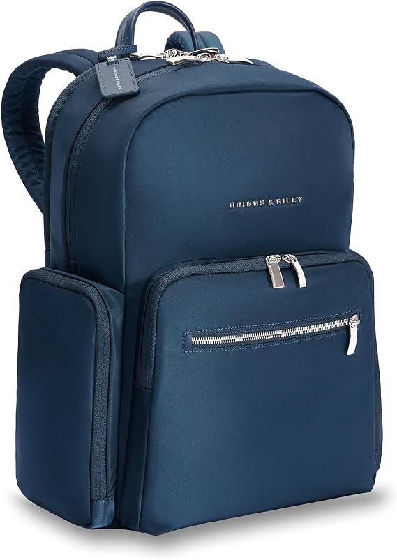 Briggs & Riley Rhapsody Medium Backpack, Fits 15 Inch Laptop, Navy