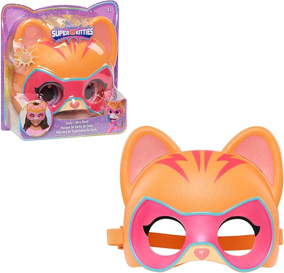 Disney Junior SuperKitties Ginny Hero Mask with Sounds, Adjustable Strap, Ages 3+
