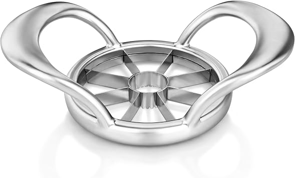 New Star Foodservice Artaste 59519 Zinc Die Cast Apple Corer and Divider with Stainless Steel Blades