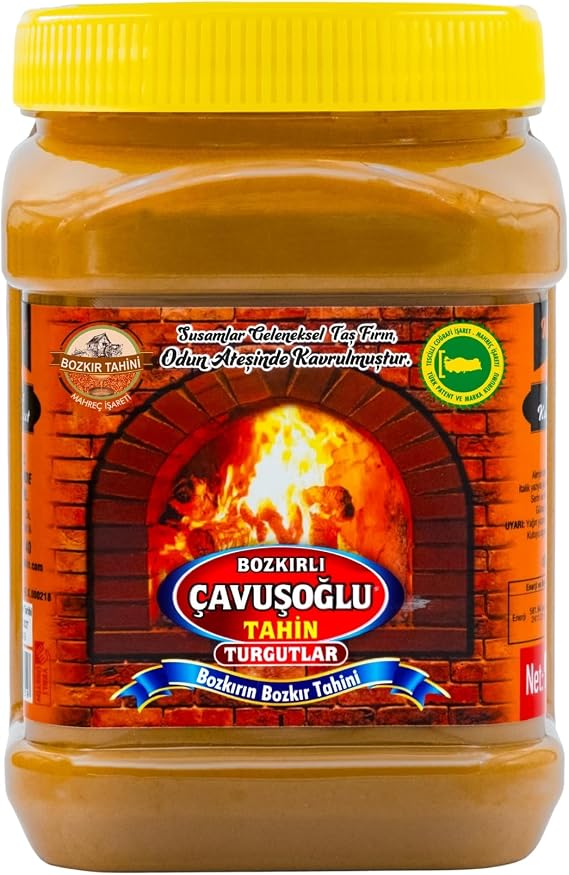 Bozkırlı Çavuşoğlu Tahini Double Roasted Whole Wheat Without Additives 930 gr
