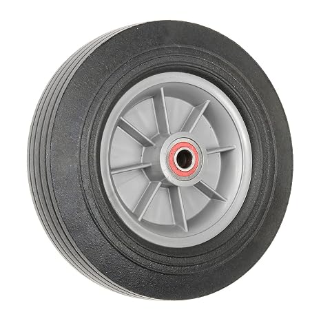 MAGLINER Hand Truck Replacement Wheel, Solid Rubber, 1 Pack