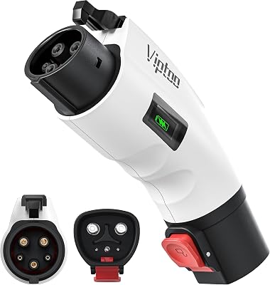 Adapter for Tesla to J1772 Adapter, Compact with Light Indicator, Compatible with Tesla WallMobileDestination Chargers, Converts Tesla to J1772 for Non-Tesla EVs for J1772 EVs Only