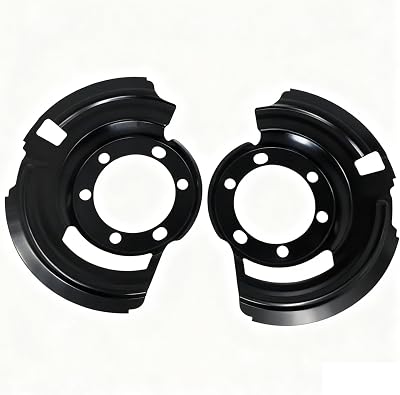 Front Left & Right Brake Dust Shield Set Compatible with Jeep Wrangler 1987-1995 1997-2006 Cherokee 1984-2001 Grand Cherokee 1993-1998