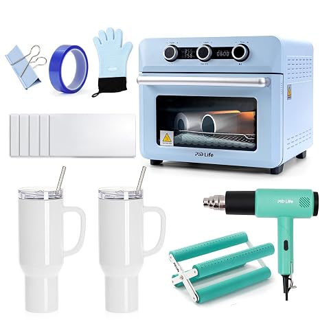 PYD Life 25 L Sublimation Oven Sublimation Starter Benginers Kit Bundle