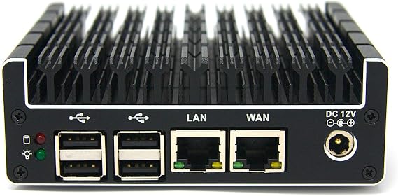 Protectli Vault FW2B - 2 Port, Firewall Micro Appliance/Mini PC - Intel Dual Core, AES-NI, 4GB RAM, 32GB mSATA SSD