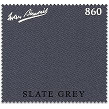 Simonis Cloth 860 Slate Grey 8ft Pool Tablecloth