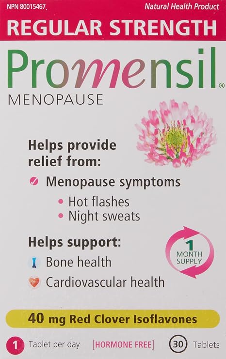Promensil Menopause, Regular Strength 40mg, 30 count pack
