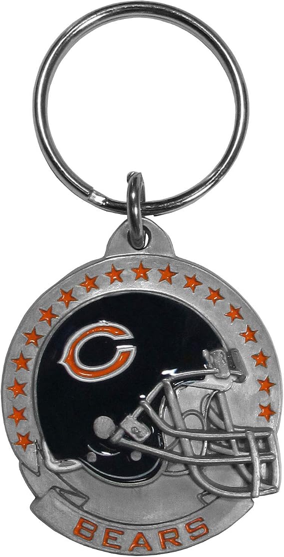Siskiyou Sports NFL unisex-adult Carved Metal Key Chain