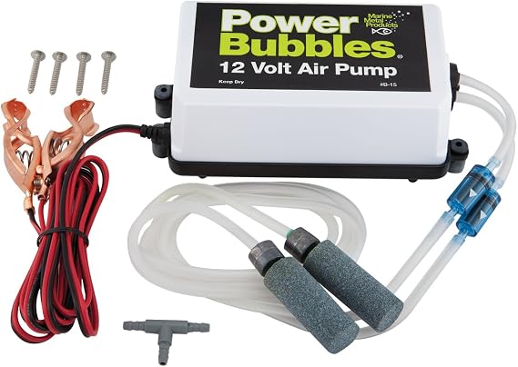B-15 Marine Metal Aeration System Power Bubbles 12V DC