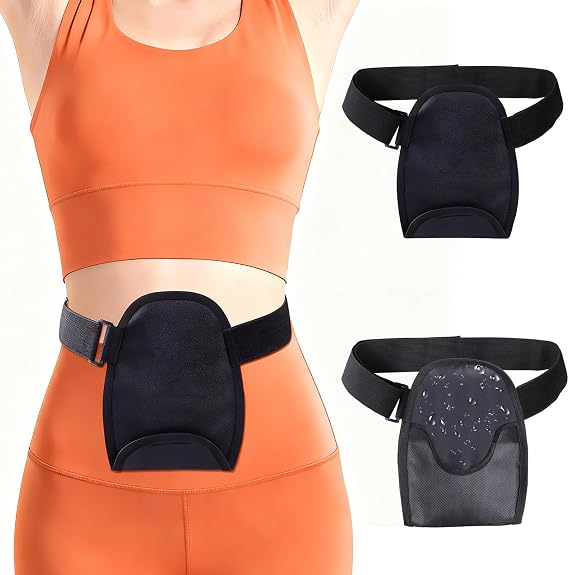 Waterproof Ostomy Bag Cover, Adjustable Universal Stoma Pouch Cover for Ileostomy Supplies, Reusable Ostomy Belt for Men and Women
