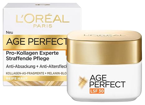 L'Oréal Paris Age Perfect Pro Collagen Expert Firming Care SPF 30 with Collagen AS Fragments & Melanin Block Anti-Sagging & Anti-Age Spots 50 ml