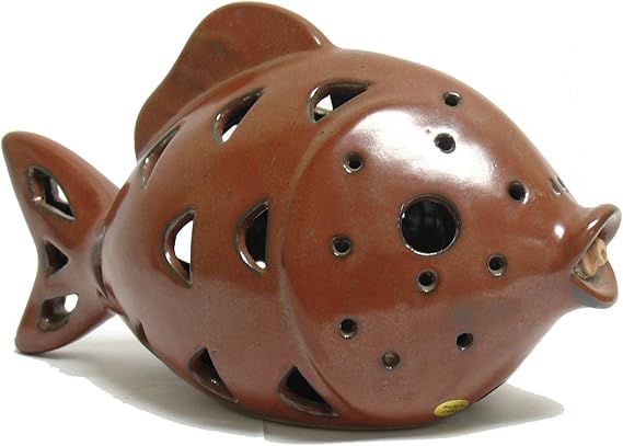 Ceramic Fish Pond Art Kit with Pump