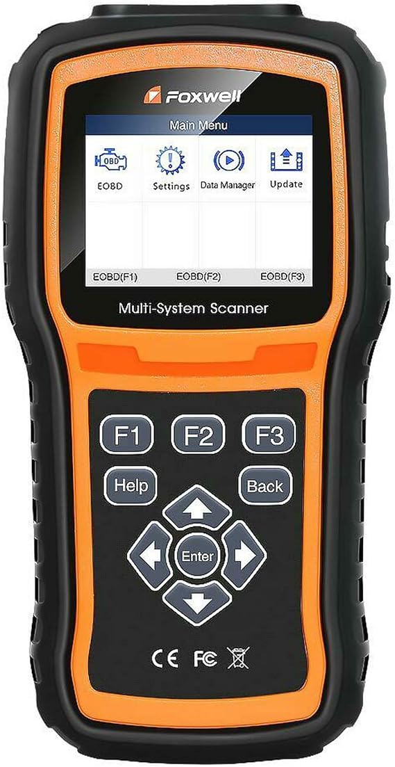 FOXWELL NT530 VOLVO Multi-System OBD2 Diagnostic Scanner Read Erase Error Code