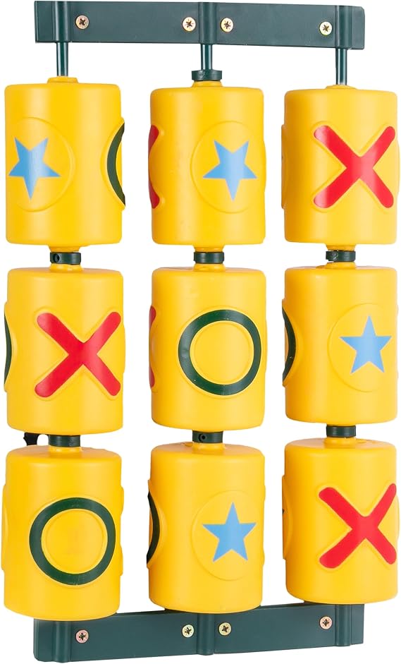 Barcaloo Tic Tac Toe Spinner Wheel - Playground Equipment Accessory