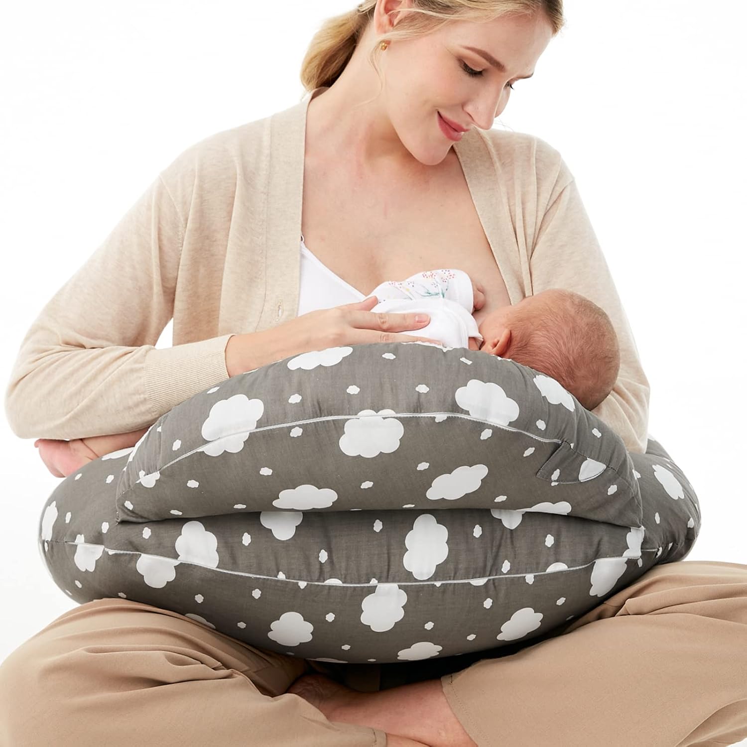 Momcozy Nursing Pillow and Plus Size Breastfeeding Pillows