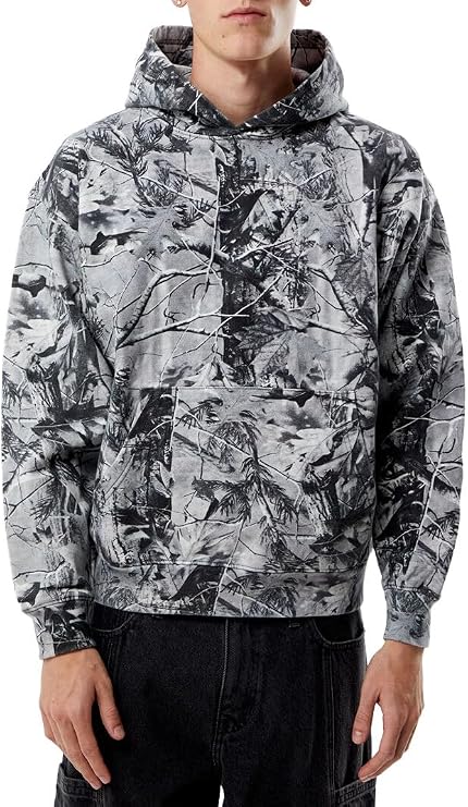 PacSun Men's Tree Camo Hoodie