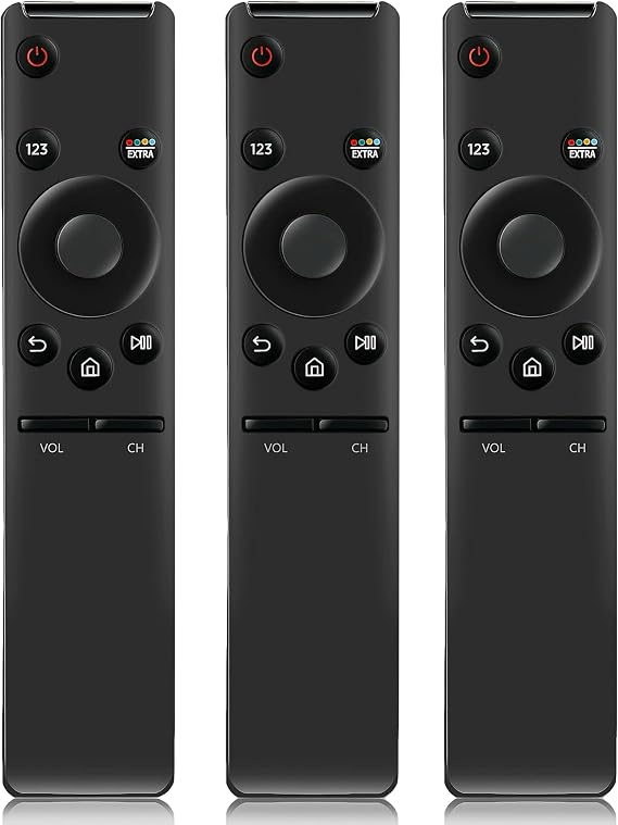 3 PackReplacement for All Samsung TV Remotes, Universal Remote Control for All Samsung Smart TV, UHD OLED QLED Frame Series TV - No Programming