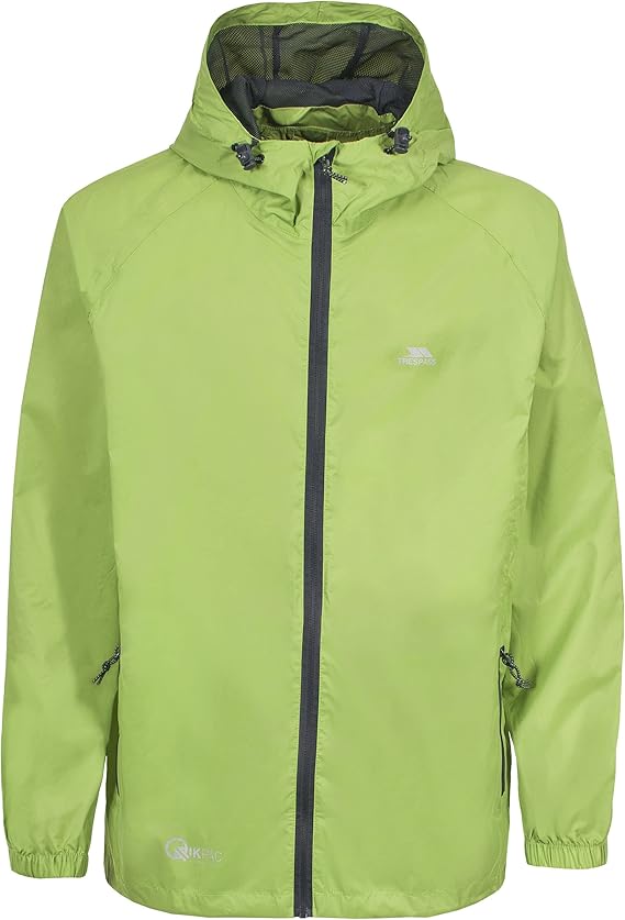 Trespass Unisex Waterproof Packaway Jacket Qikpac