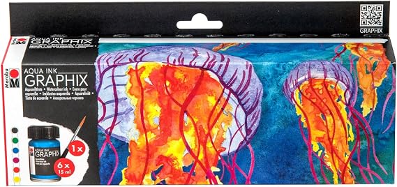 Marabu 1213000000100 Watercolour Pen, Multi-Colour