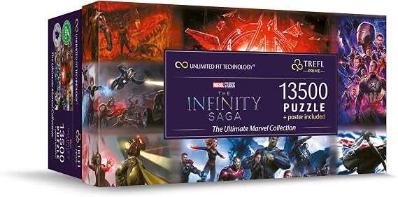 Trefl The Ultimate Marvel Collection - 13500 Piece Puzzle 78.9"x54.2"