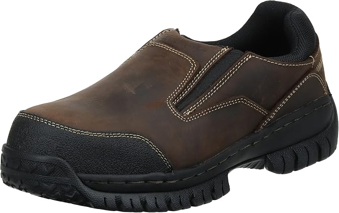 Skechers Men's Work Hartan Steel Toe Slip-On Shoes