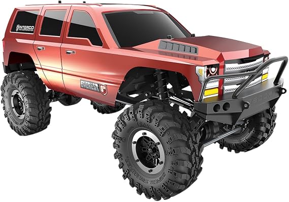 Redcat Racing Everest GEN7 Sport 1/10 Scale RC Rock Crawler 4x4 4WD RTR RC Truck with Steel Frame, Oil Shocks, Beadlock Wheels, Interco Tires, Waterproof ESC & Battery Included - Burnt Orange